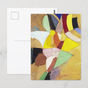 Simultane Solarzellen   Sonia Delaunay   Postkarte