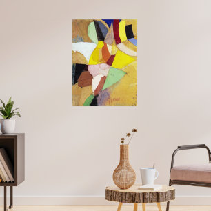 Simultane Sonnenprismen   Sonia Delaunay   Poster