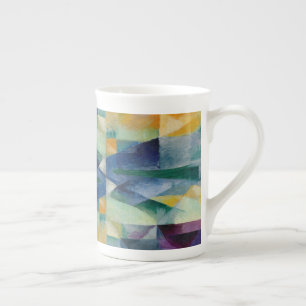 Simultanes Fenster 1912 von Robert Delaunay Prozellantasse