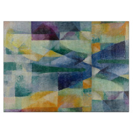 Simultanes Fenster 1912 von Robert Delaunay Schneidebrett