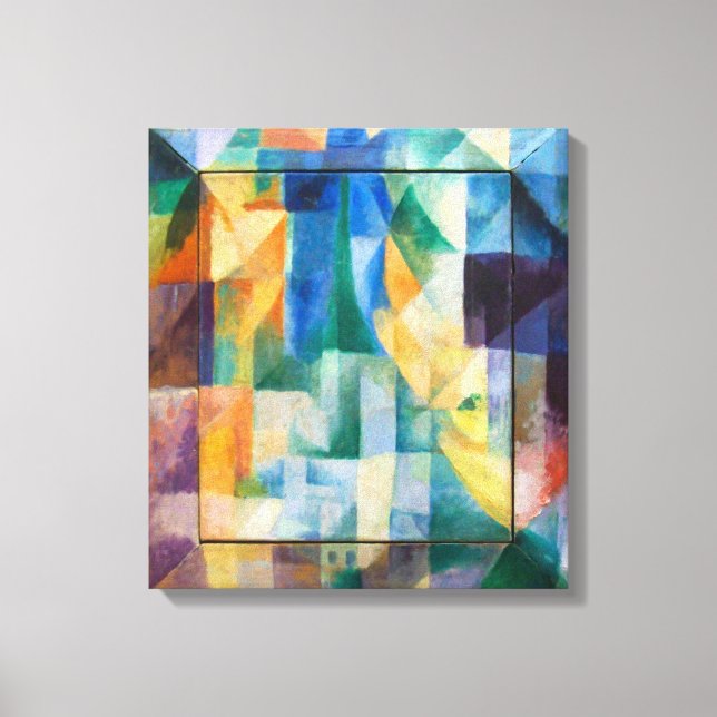 Simultanes Windows | Robert Delaunay | Leinwanddruck (Vorderseite)