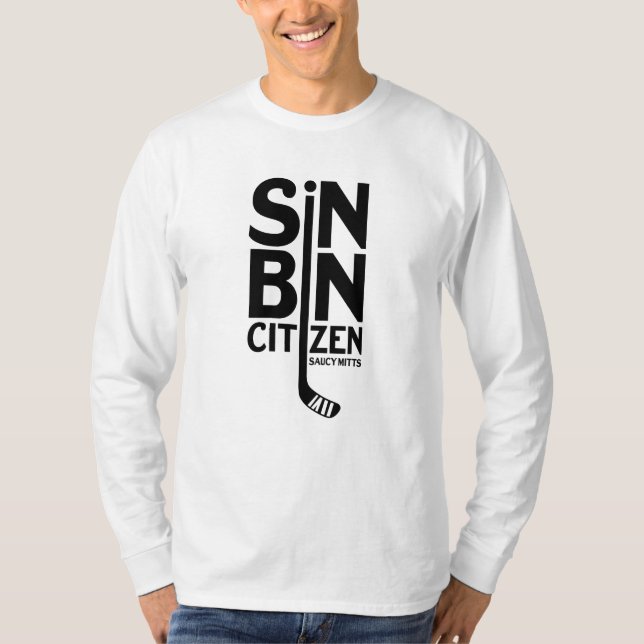 Sin Bin Hockey T-Shirt (Vorderseite)