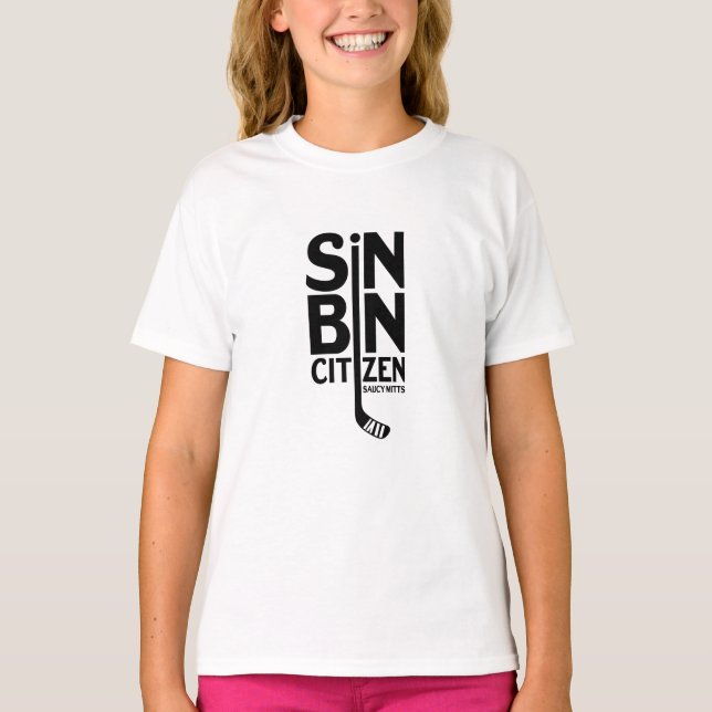 Sin Bin Hockey T-Shirt (Vorderseite)