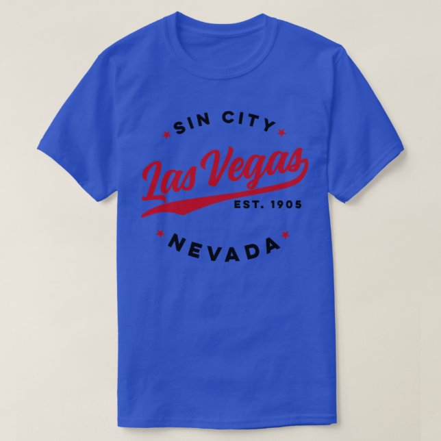 Sin City Las Vegas Nevada T-Shirt (Design vorne)
