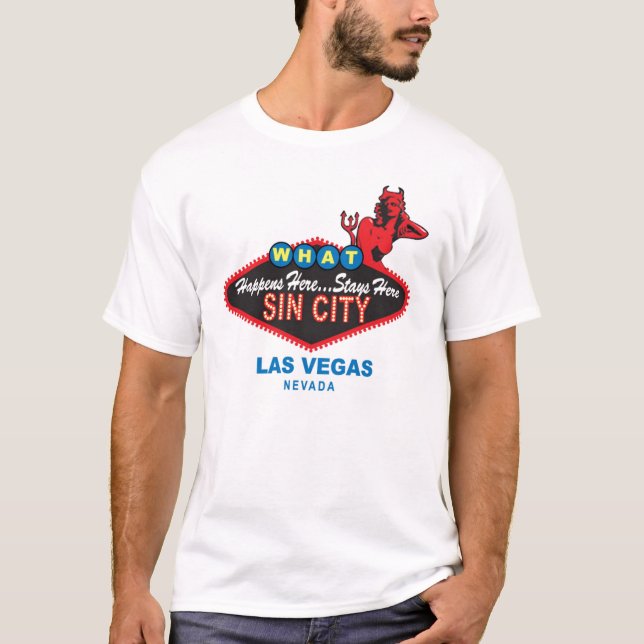 Sin City Vegas T - Shirt (Vorderseite)