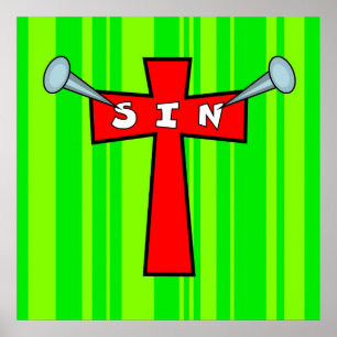 Sin und Kreuz Poster