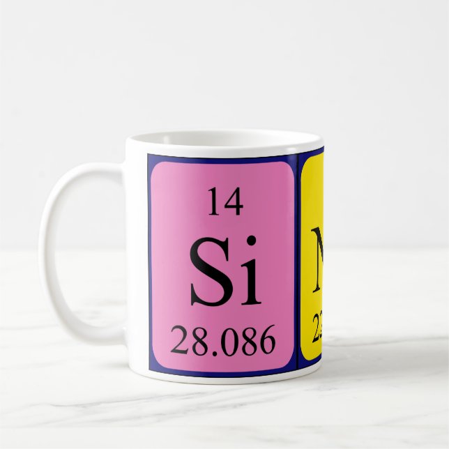 Sinah Periodenname Tasse (Links)