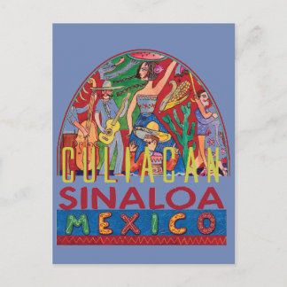 SINALOA Mexiko Postkarte