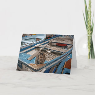 Sinbad the Sailor Cat - Grußkarte Karte