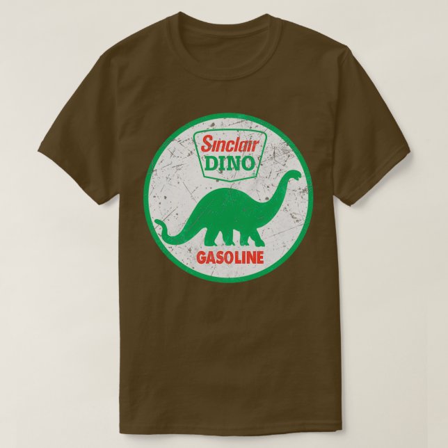 Sinclair Benzoline Dino T-Shirt (Design vorne)