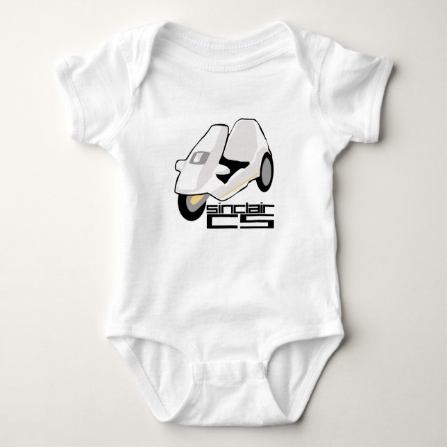 Sinclair C5 Baby Strampler (Vorderseite)