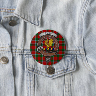 Sinclair Clan Abzeichen Buttons