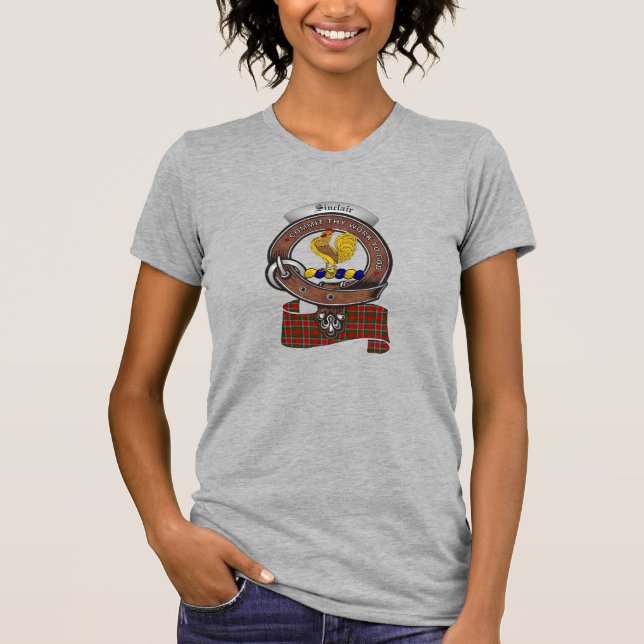 Sinclair Clan Abzeichen Women's T-Shirt (Vorderseite)