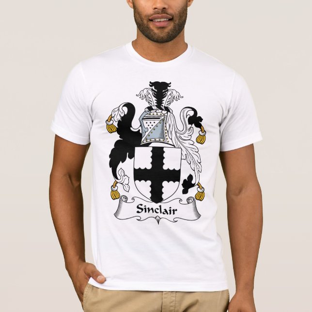 Sinclair Familienwappen T-Shirt (Vorderseite)