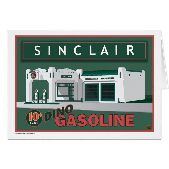 Sinclair-Karte (Vorderseite (Horizontal))
