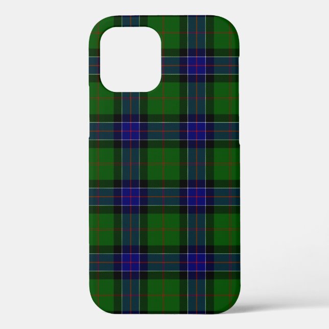 Sinclair Tartan Blau kariert Case-Mate iPhone Hülle (Rückseite)
