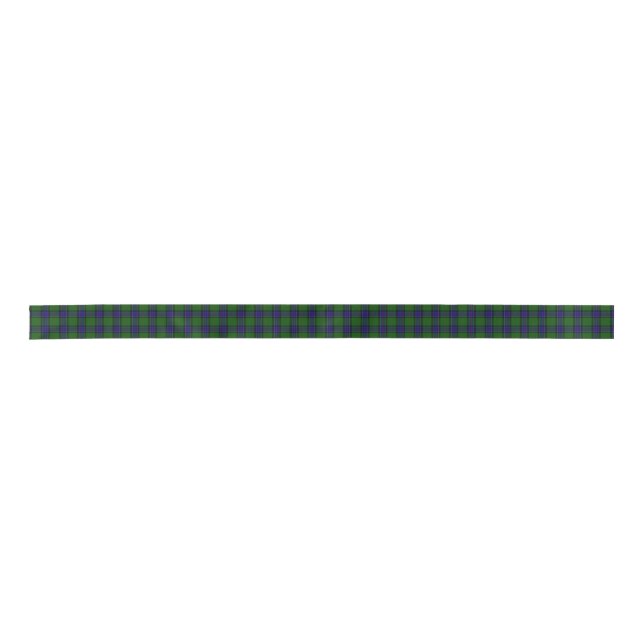 Sinclair Tartan Ribbon Satinband (Vorderseite)