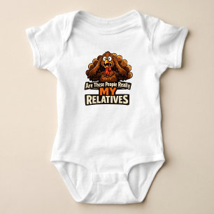 Sind diese Leute wirklich meine Verwandten Baby Strampler