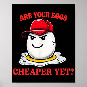 Sind Ihre Eier billiger Lustige Aussage Politisch Poster