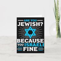 Sind jüdisch, weil israelisch fein lustig jüdisch