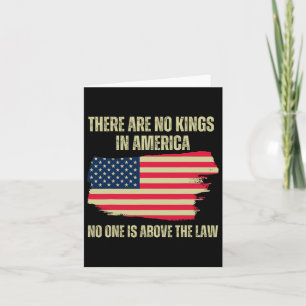 Sind keine Könige in Amerikas amerikanischer Flagg Karte
