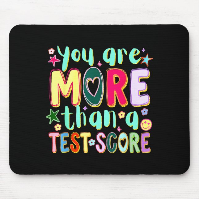 Sind mehr als ein lustiger Testwert-Tag Mousepad (Vorne)