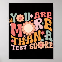 sind mehr als ein Test-Score-Lehrer Testtag Gro