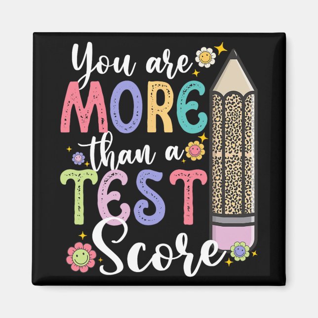 sind mehr als ein Testlehrer-Testtag Magnet (Vorne)