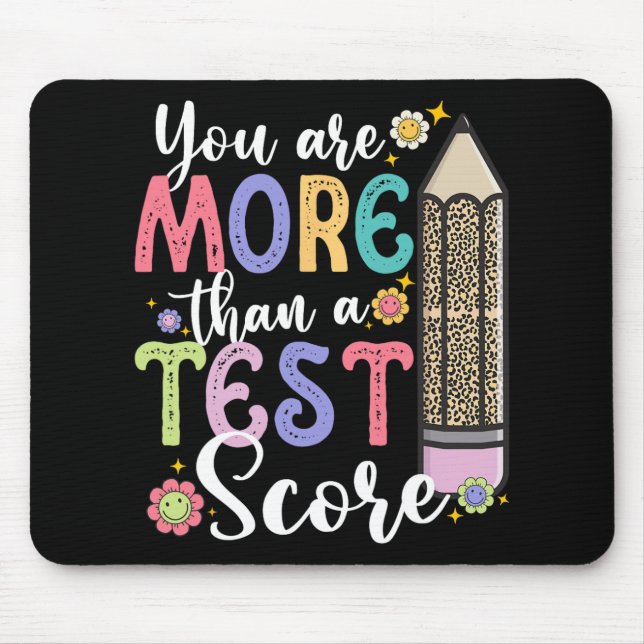 sind mehr als ein Testlehrer-Testtag Mousepad (Vorne)