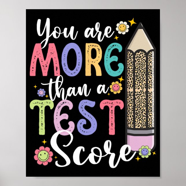 sind mehr als ein Testlehrer-Testtag Poster (Vorne)
