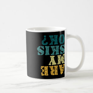 Sind meine Skier okay, wenn sie umgekehrt sind, lu Kaffeetasse