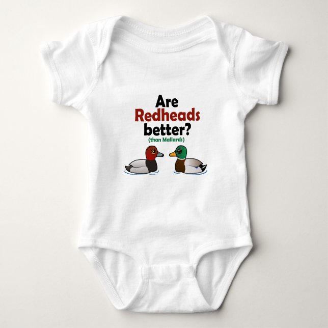 Sind Redheads besser? Baby Strampler (Vorderseite)