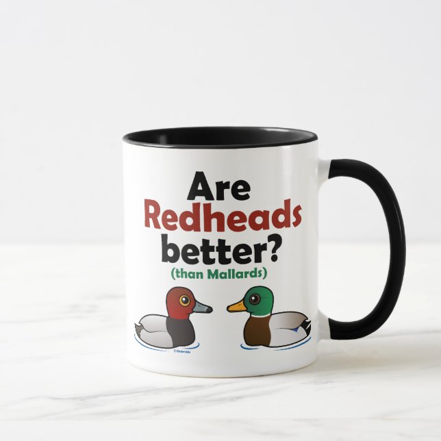 Sind Redheads besser? Tasse (Rechts)