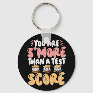 Sind S#39; #39; mehr als ein Test-Score-Staat-Test Schlüsselanhänger