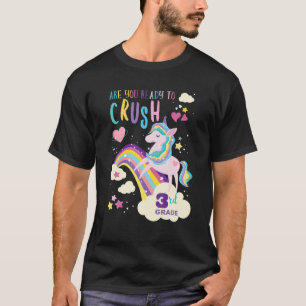 Sind Sie bereit, das Unicorn der dritten Klasse zu T-Shirt