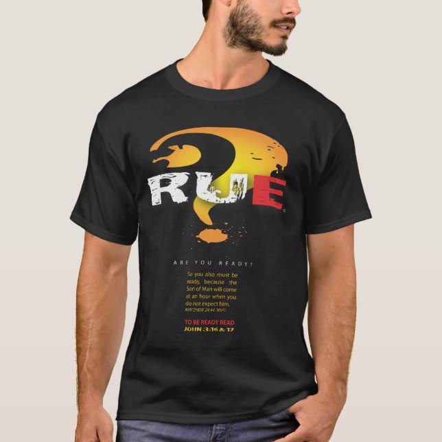 SIND SIE BEREIT? T-Shirt (Vorderseite)