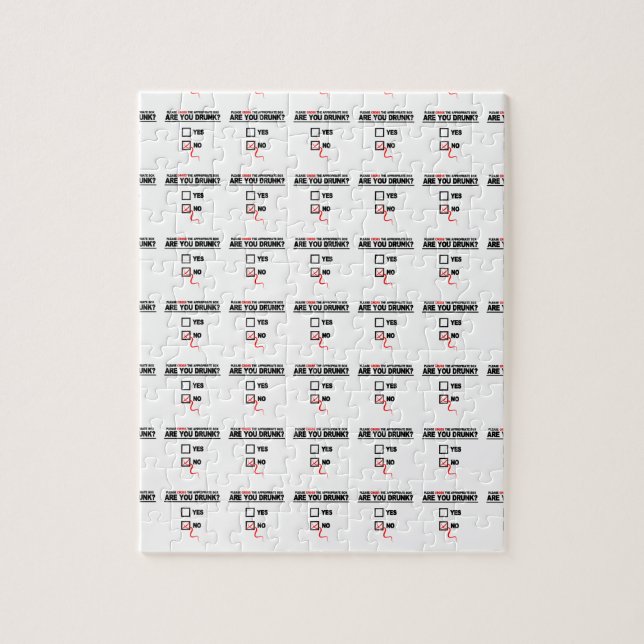 Sind Sie betrunken? Puzzle (Vertikal)