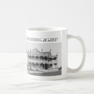 sind Sie das alte Haus, das wieder träumt? Tasse