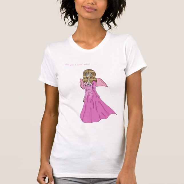 Sind Sie eine gute Hexe oder eine schlechte Hexe? T-Shirt (Vorderseite)