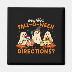 Sind Sie Fall-o-ween-Anweisungen Lustiger Geist-Le Magnet