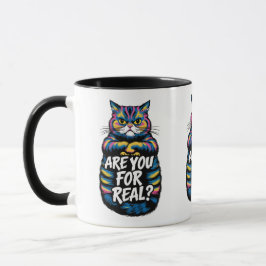 Sind Sie für eine wirklich lustige, gruselige Katz Tasse