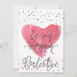 Sind Sie mein Valentine? Valentin-Tageskarte Dankeskarte