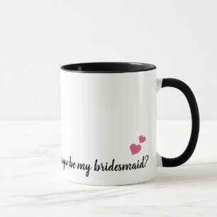 Sind Sie meine Brautjungfer - indische Mädchen Tasse