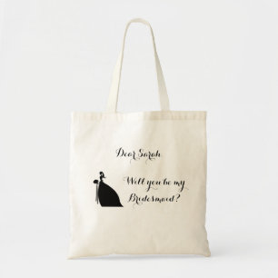 Sind Sie meine Brautjungfern-Tasche Tragetasche