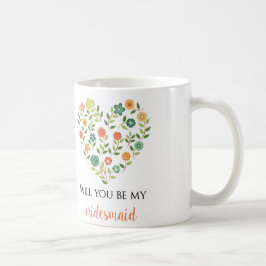 Sind Sie meine Brautjungfernkaffee-Tasse Tasse