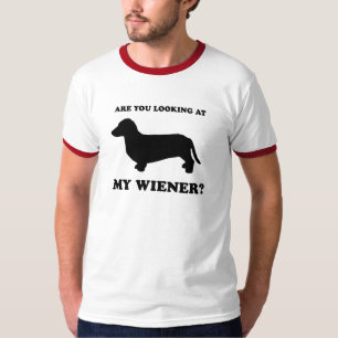 Sind Sie meine Dackel betrachtend T-Shirt