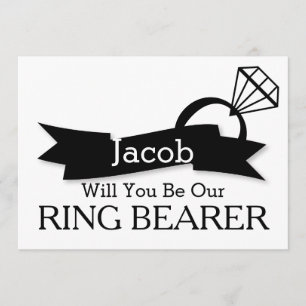 Sind Sie unser Ring-Träger Einladung