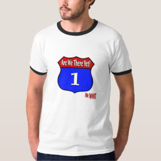 Sind wir dort schon? CD Männer T-Shirt