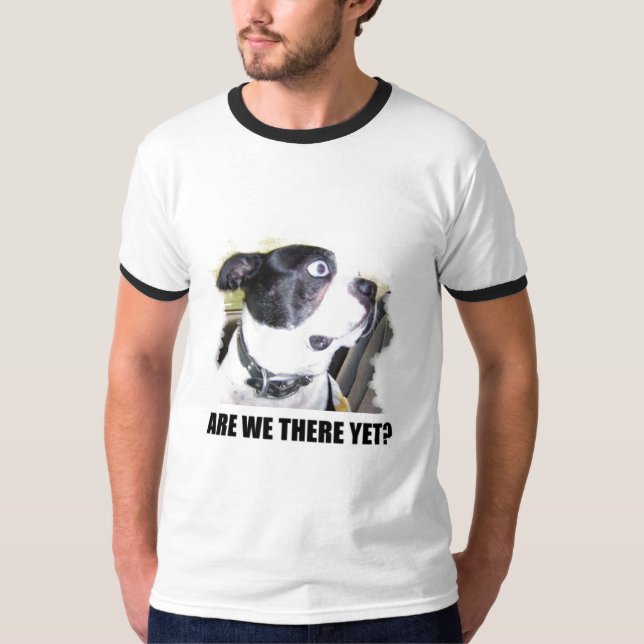 SIND WIR DORT SCHON T-Shirt (Vorderseite)
