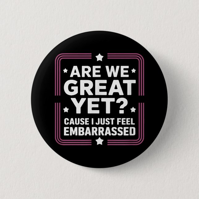 Sind wir gut, weil ich mich nur als versperrt gege button (Vorderseite)